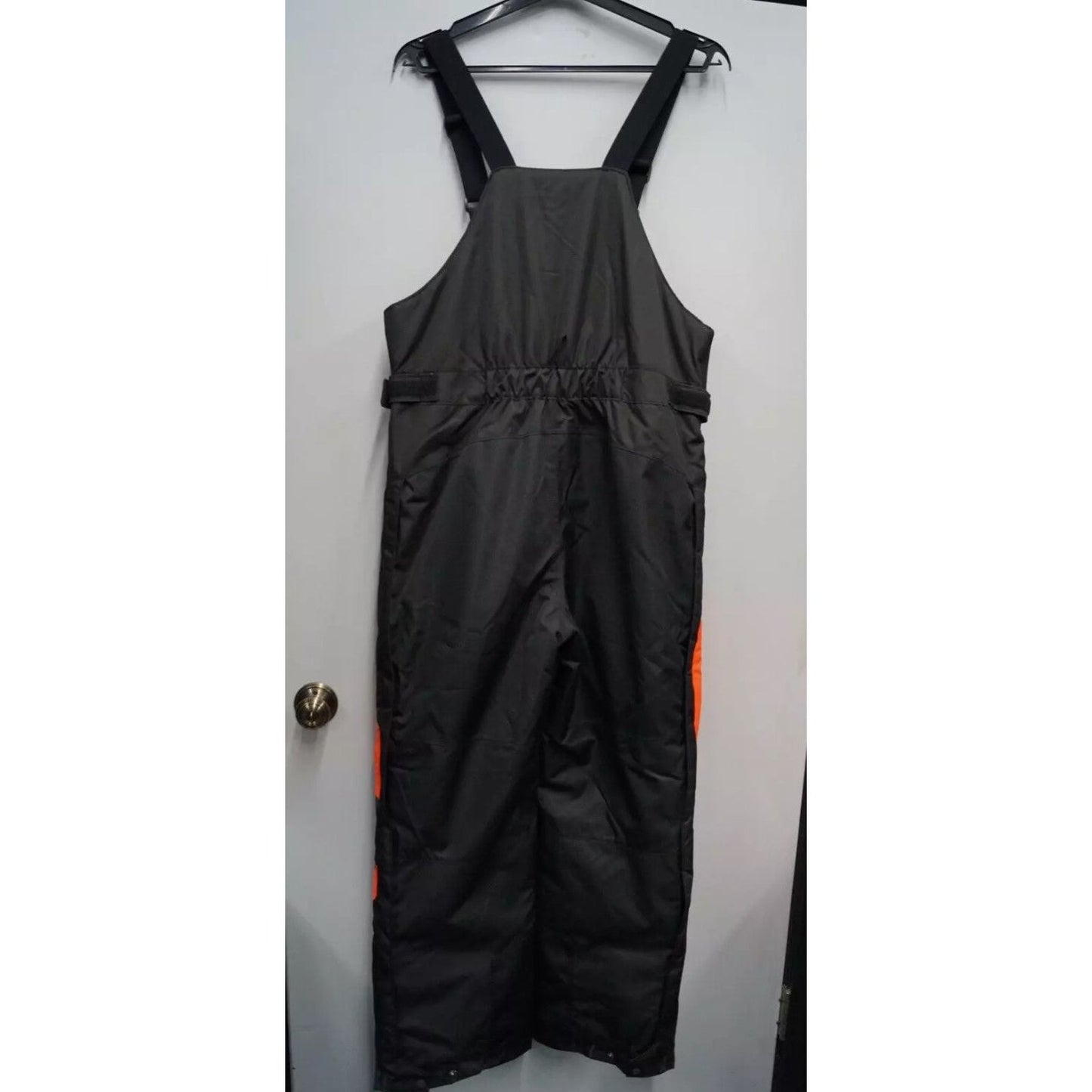 Men's Choko Float Aid Snowmobile Bibs in Orange 150420 ORG