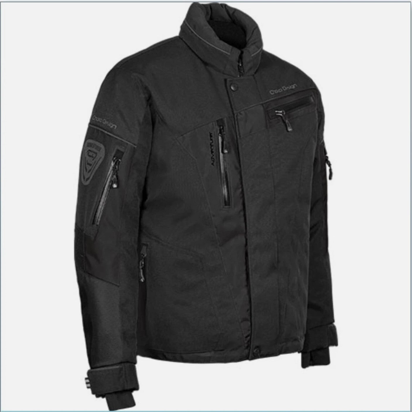 Men's Choko Black Adventurer Snowmobile Jacket 178122 0