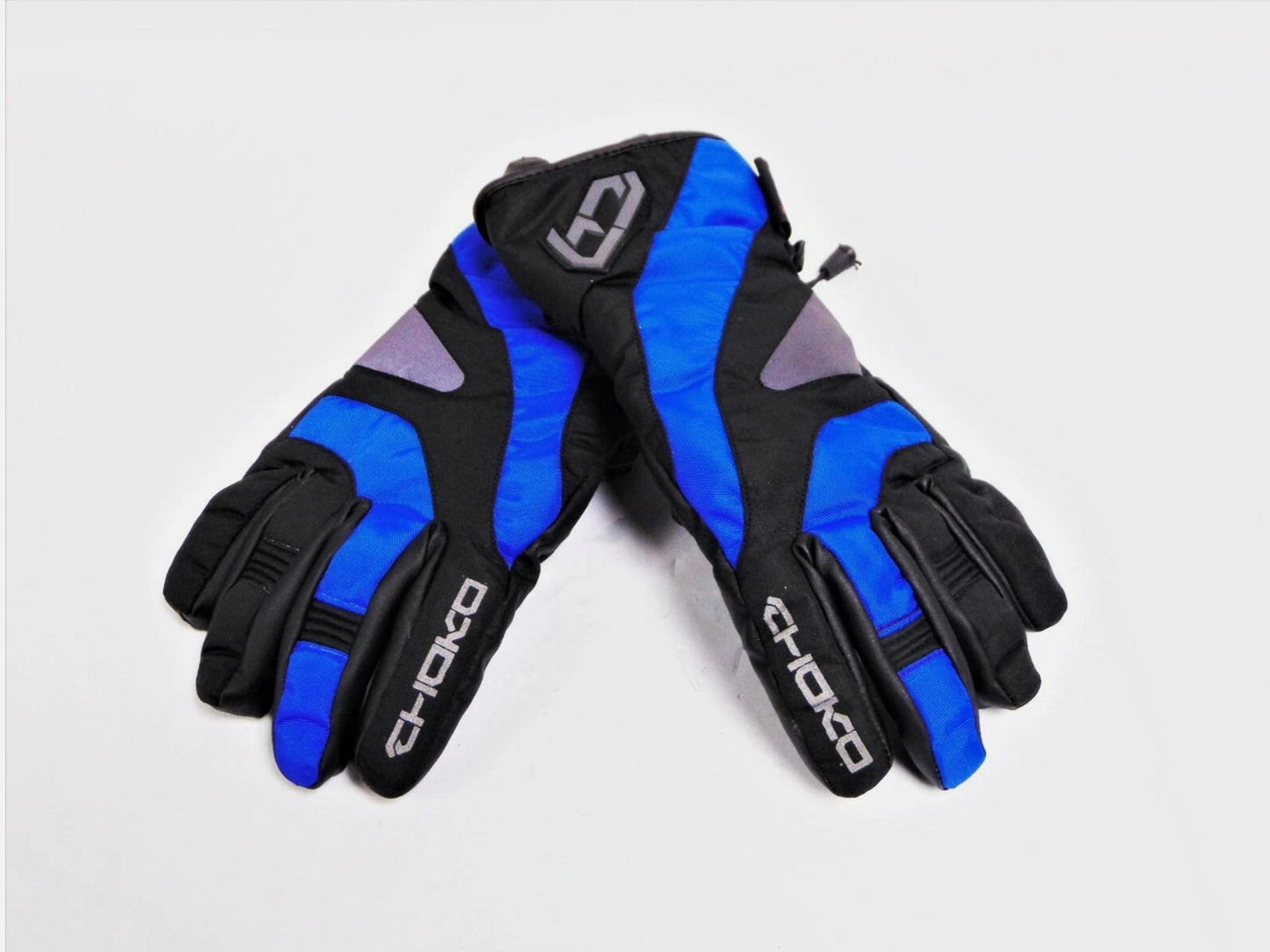 Choko Juniors Blue Nylon Snowmobile Gloves XS S L XL (8-18) 225251 20