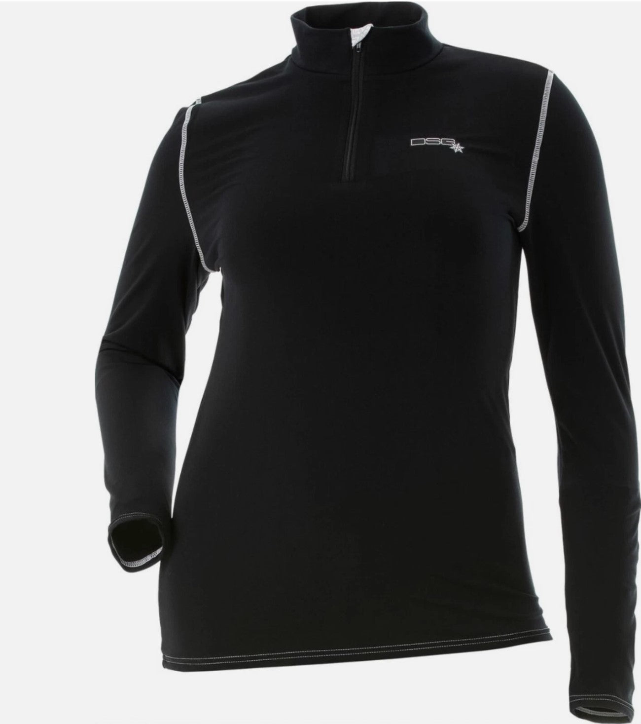 Women's DSG Base Layer 1/4 Zip D Tech Shirt XS S M 4XL 462-1220