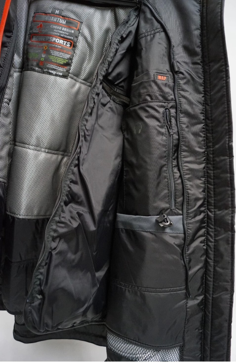 Men's Choko Quantum Floatation Snowmobile Jacket Red 192121 100