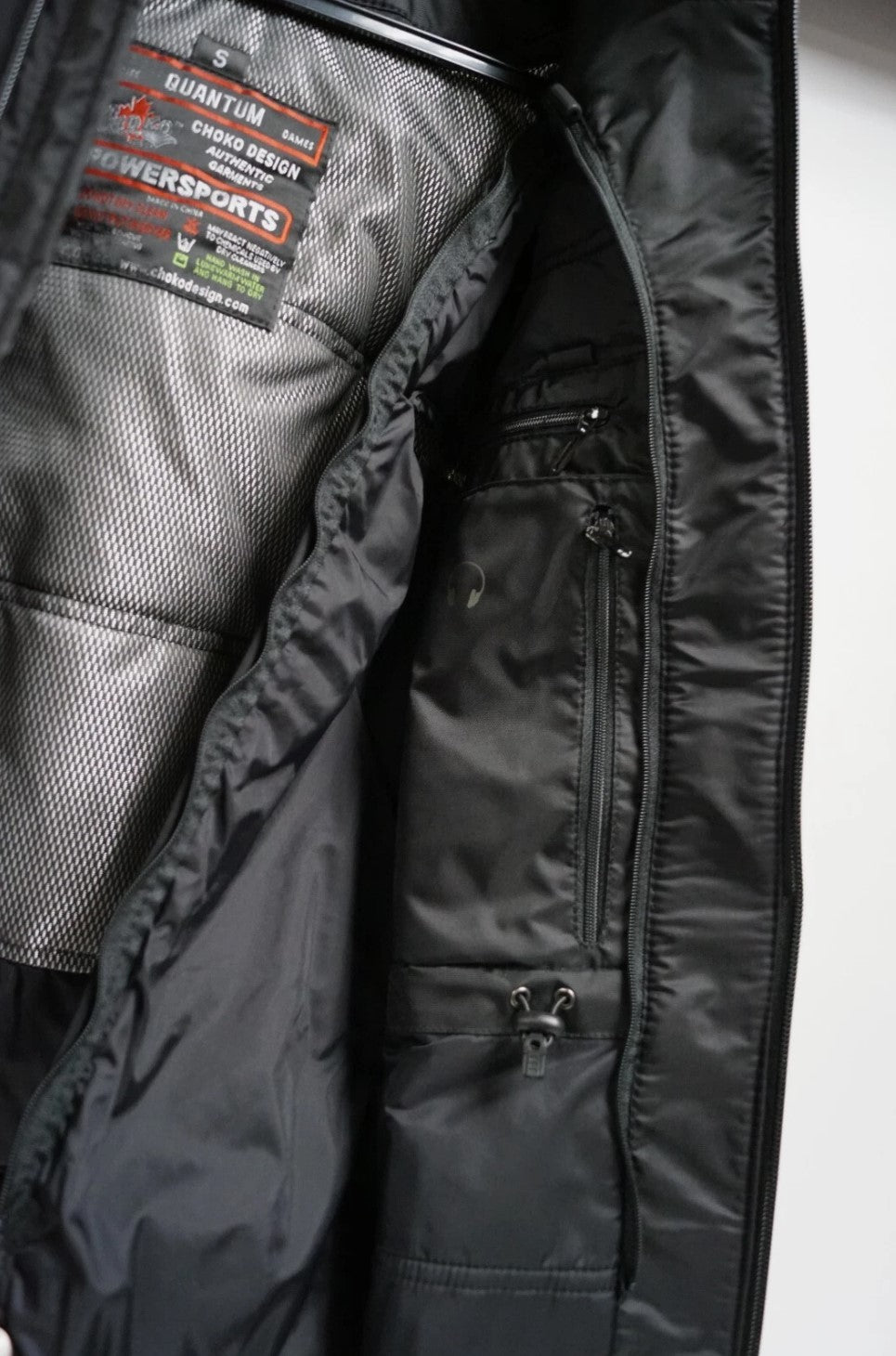 Women's Black Choko Quantum Snowmobile Jacket 181121 0