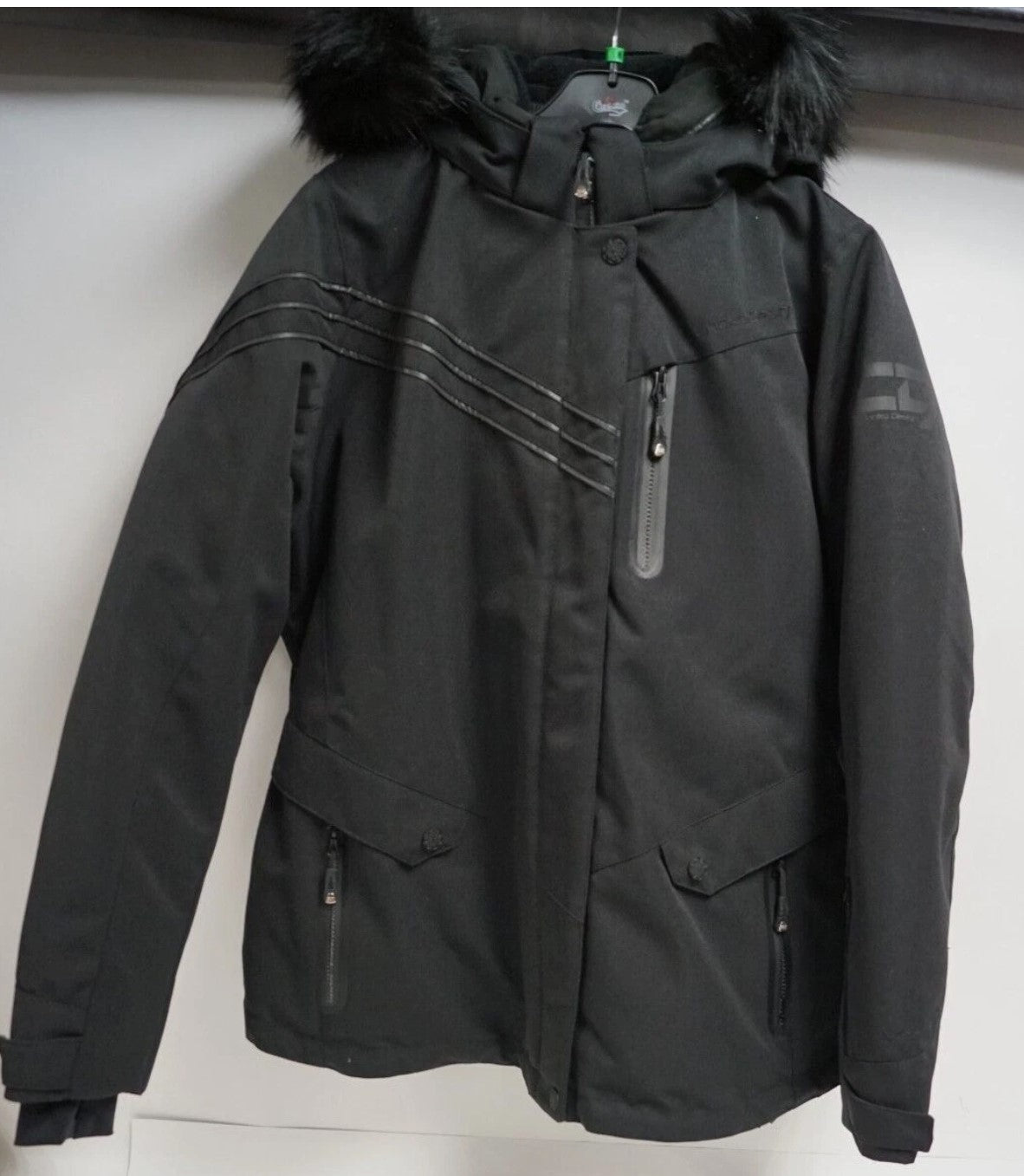 Women's Choko Adventurer Snowmobile Jacket Black Textured 187121
