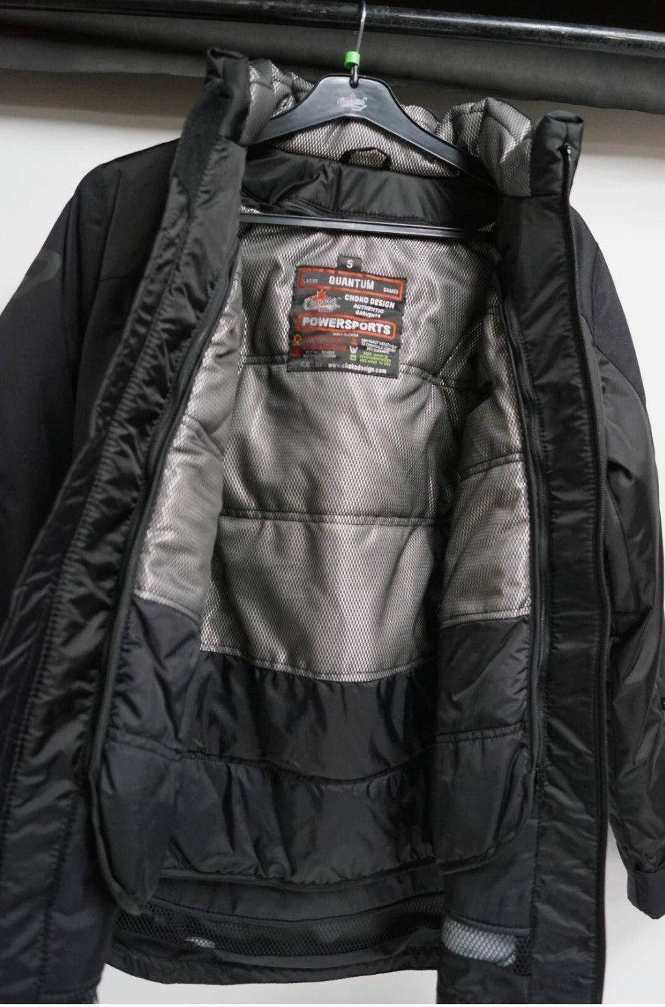 Women's Black Choko Quantum Snowmobile Jacket 181121 0