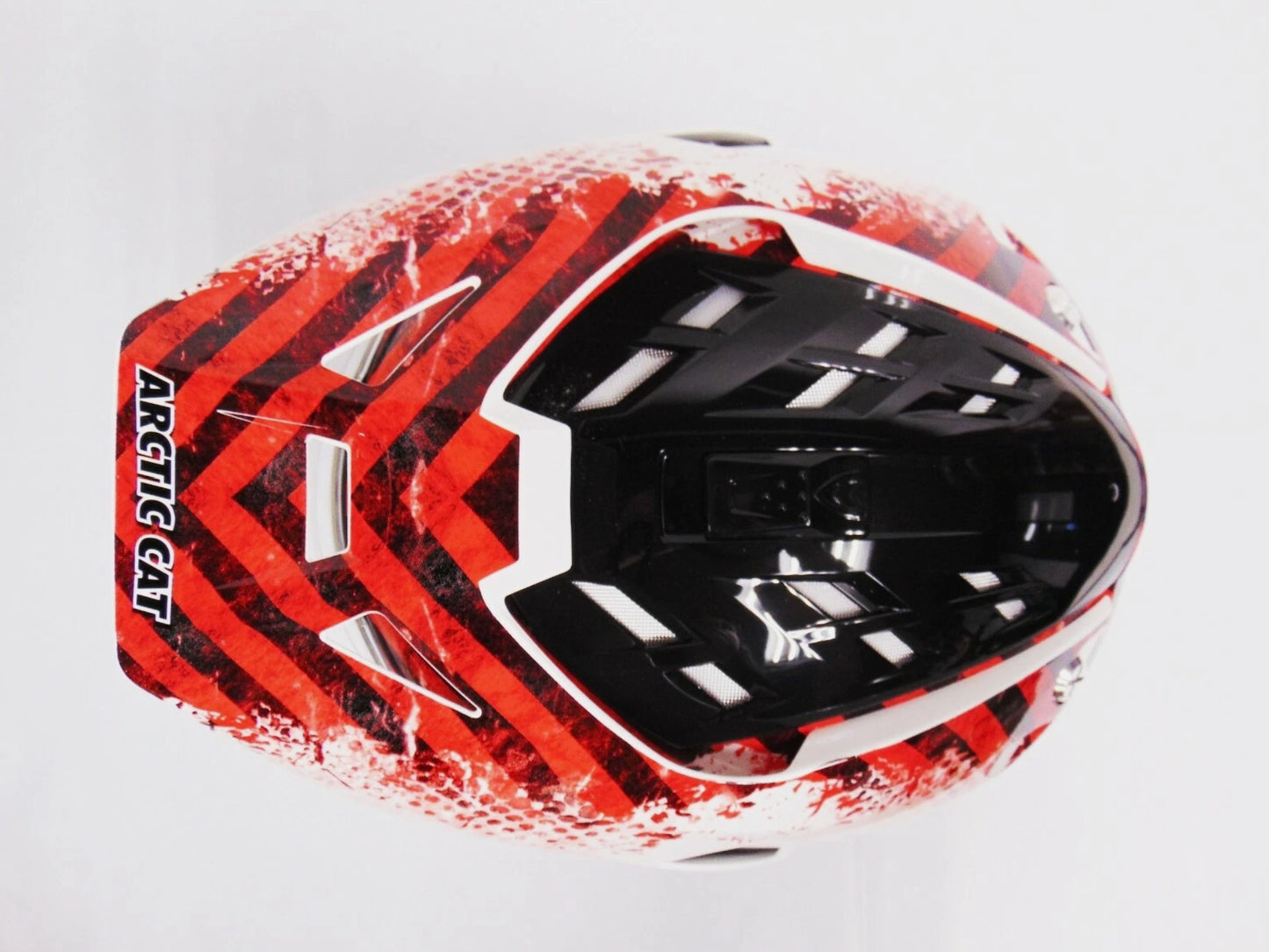 OEM Arctic Cat Open Face ATV Red Helmet 5278-03