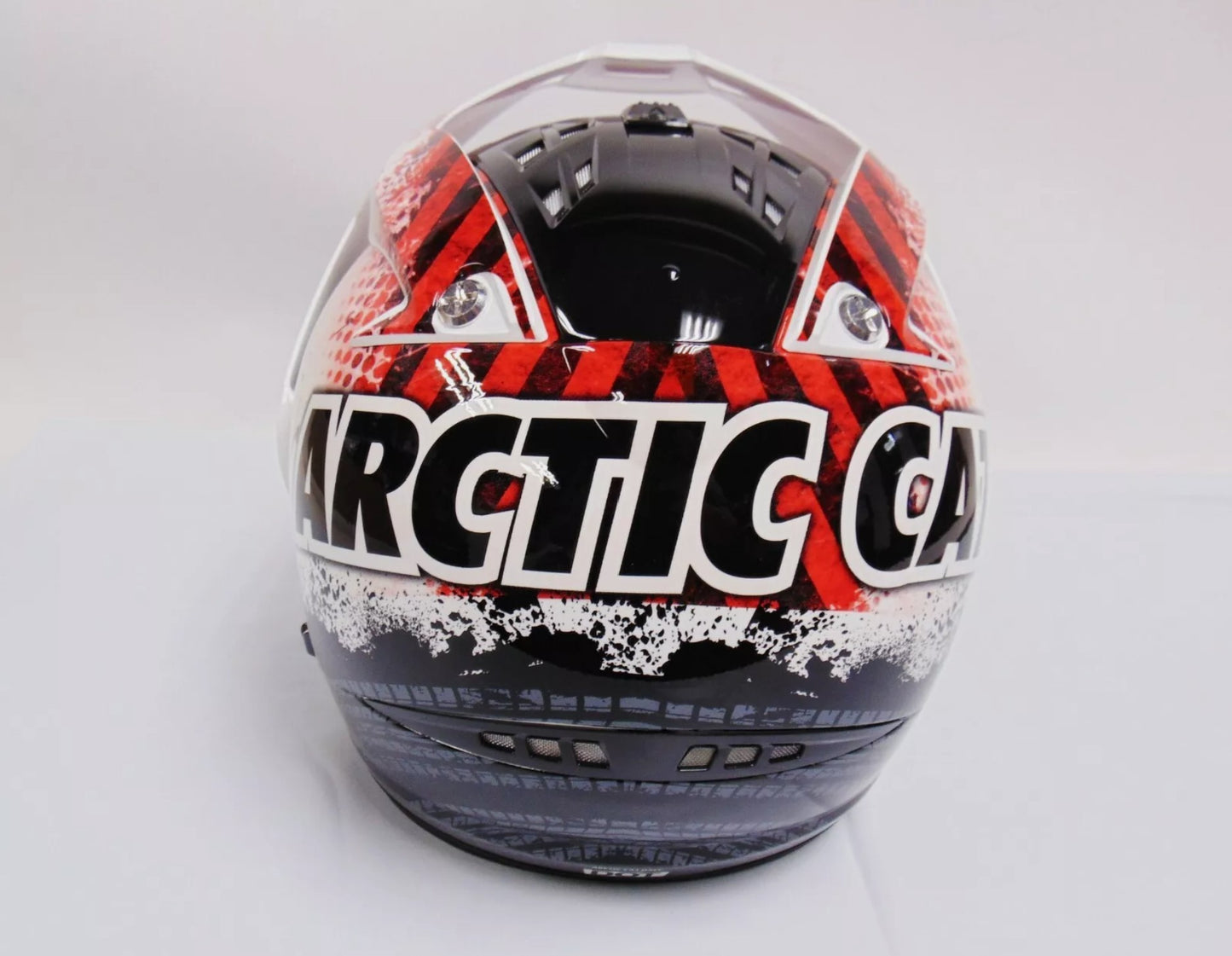 OEM Arctic Cat Open Face ATV Red Helmet 5278-03