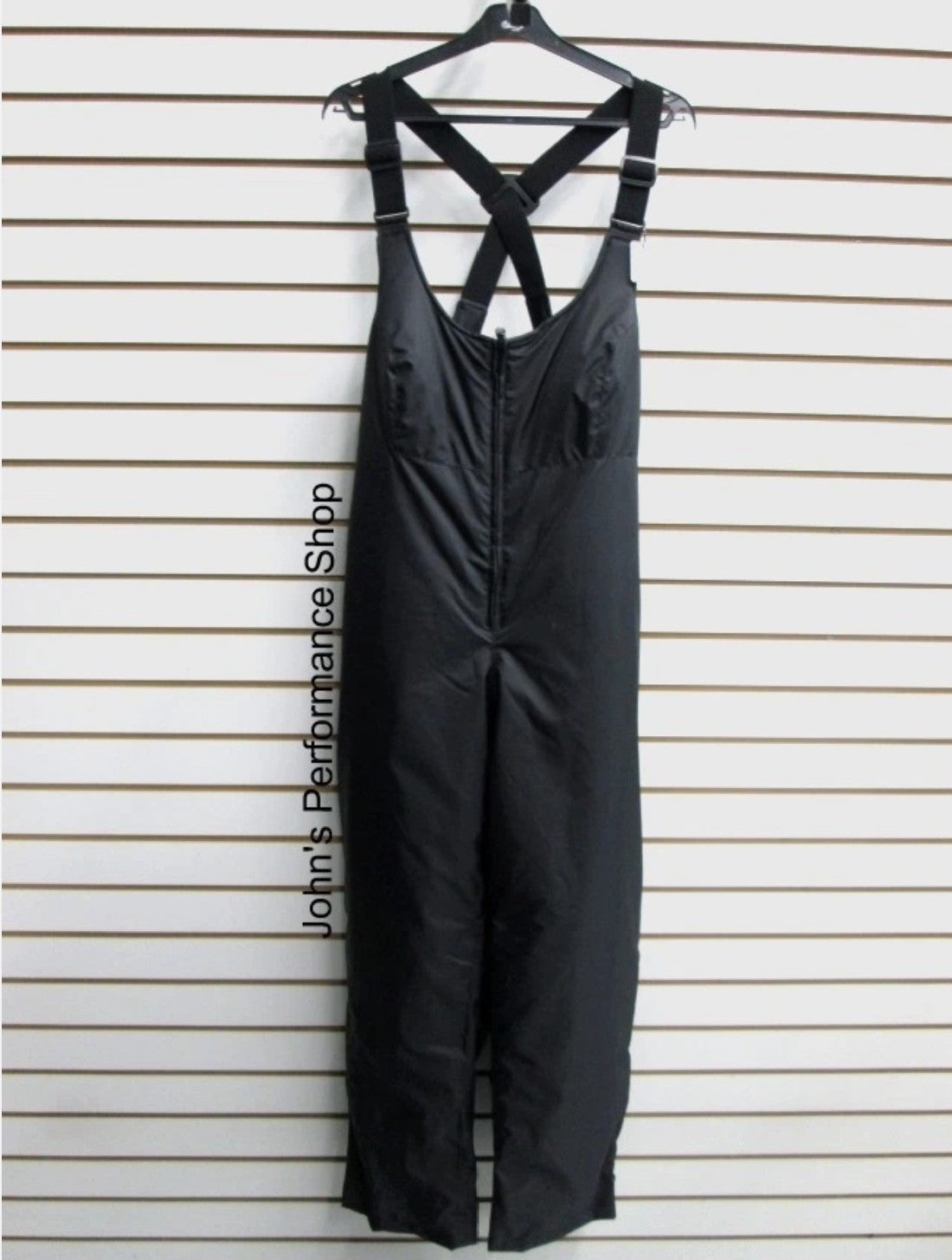 Choko Ladies Standard Black Drop-Seat Snowmobile Bibs 185418 0