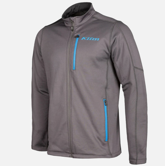 Men's Klim Inferno Soft Shell Jacket Grey & Blue  3354-006-1XX-625