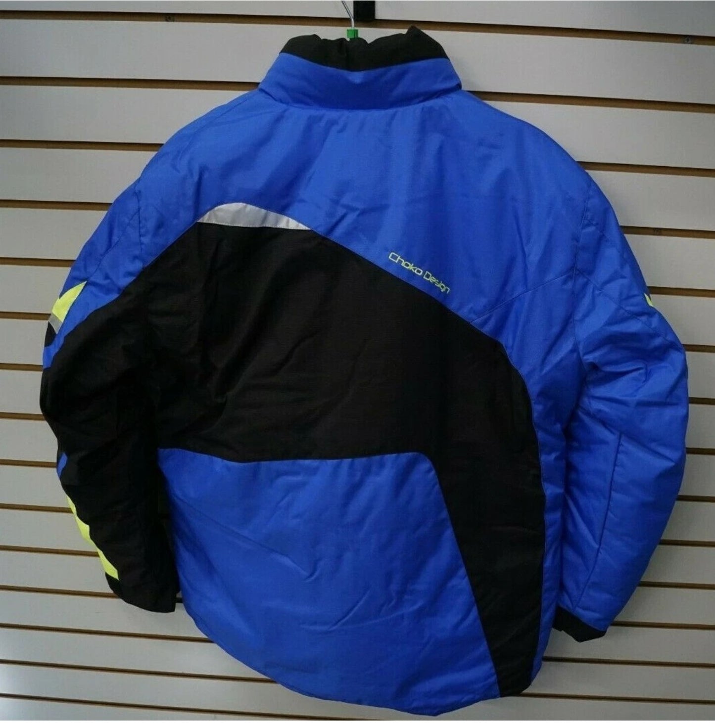 Men's Hi Vis & Royal Blue Choko Pulse Snowmobile Jacket 196120 200