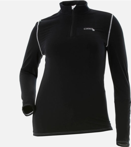 Women's DSG Base Layer 1/4 Zip D Tech Shirt XS S M 4XL 462-1220