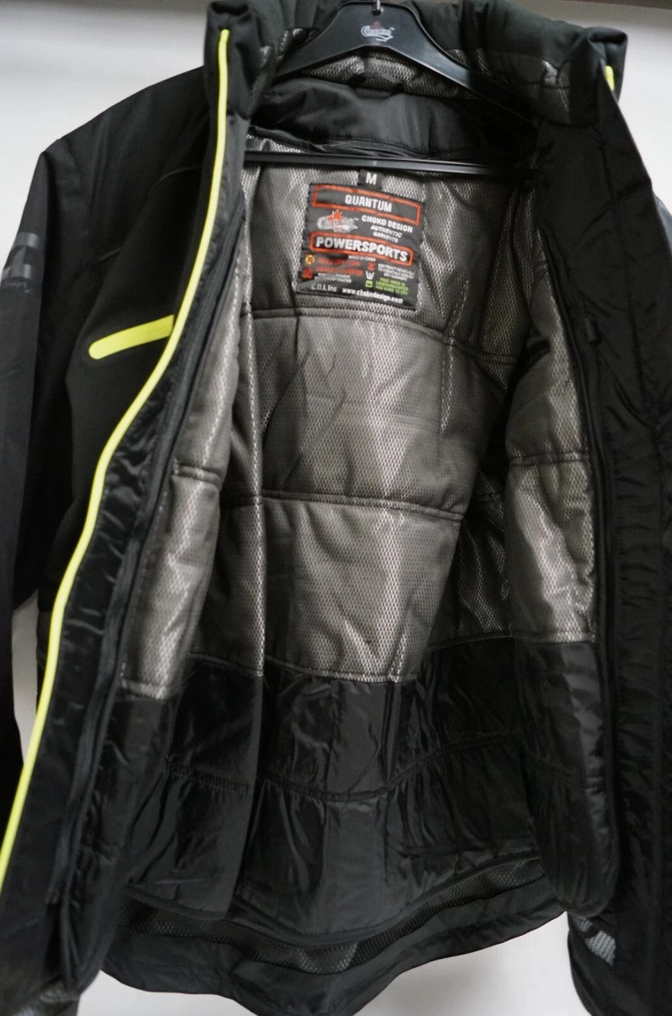 Men's Choko Quantum Floatation Snowmobile Jacket Hi-Vis  192121 SFT