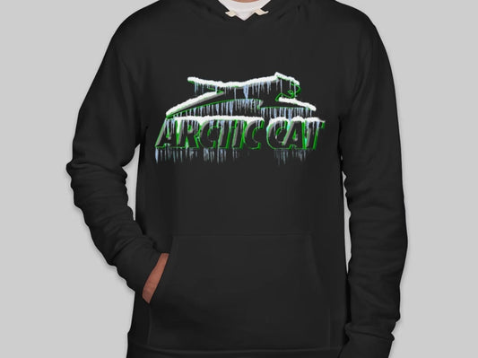 Men's Arctic Cat Icicle Jumpy Cat Hoodie L Large JCATH-