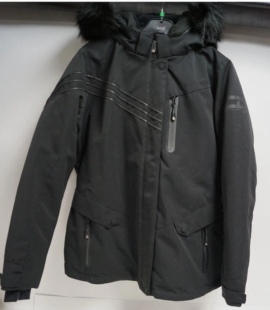 Women's Choko Adventurer Snowmobile Jacket Black Textured 187121