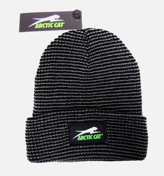 OEM Adult Arctic Cat Snowmobile Waffle Knit Beanie hat 5314-185