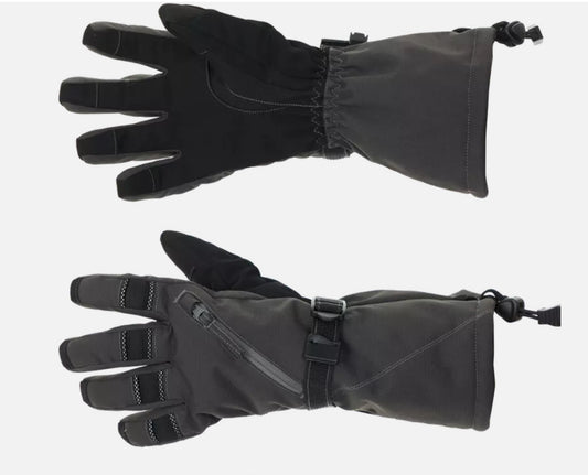 Women's DSG Divas Snow Gear Snowmobile Gloves Craze Gray 462-45451