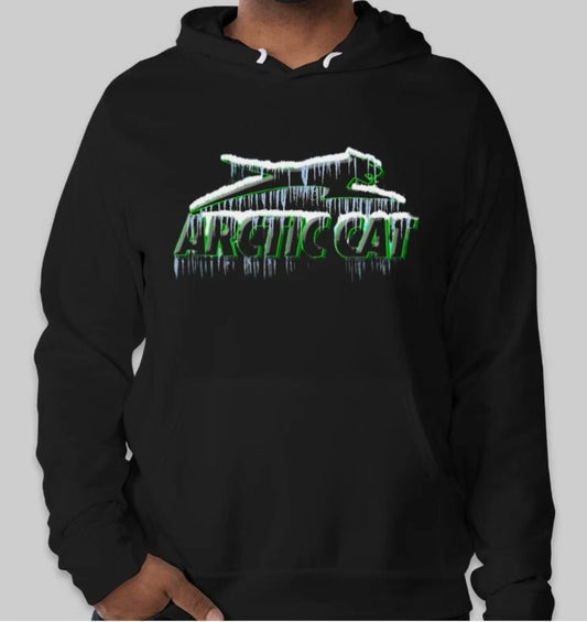 Men's Arctic Cat Icicle Jumpy Cat Hoodie JCATHBC