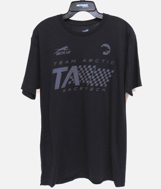 OEM Men's Arctic Cat Snowmobile Race Tech T-Shirt Black 3XL 5314-287
